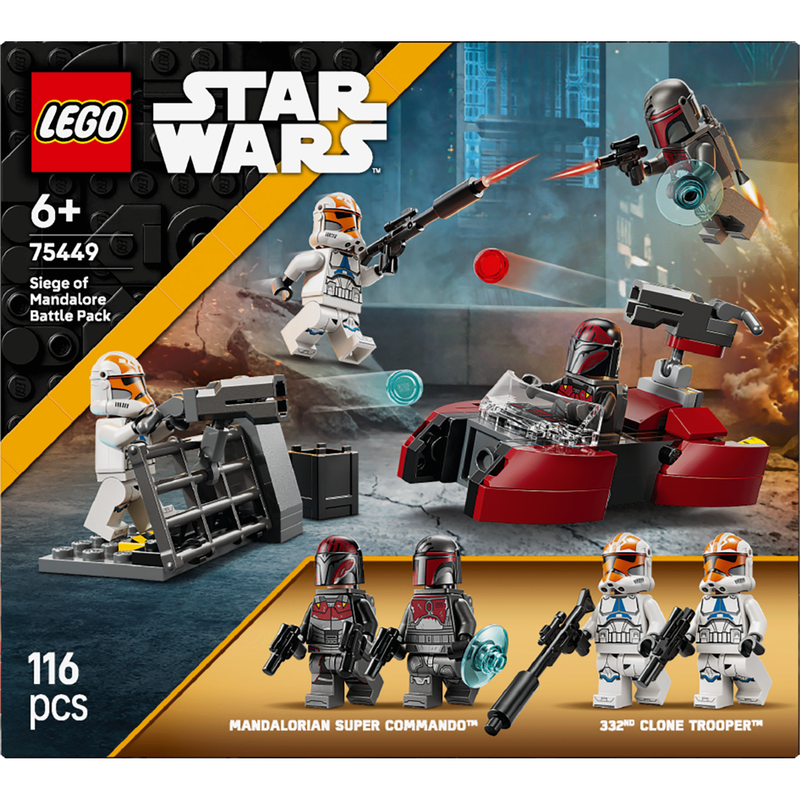 LEGO Star Wars - Pack de Combate do Cerco de Mandalore - 75449