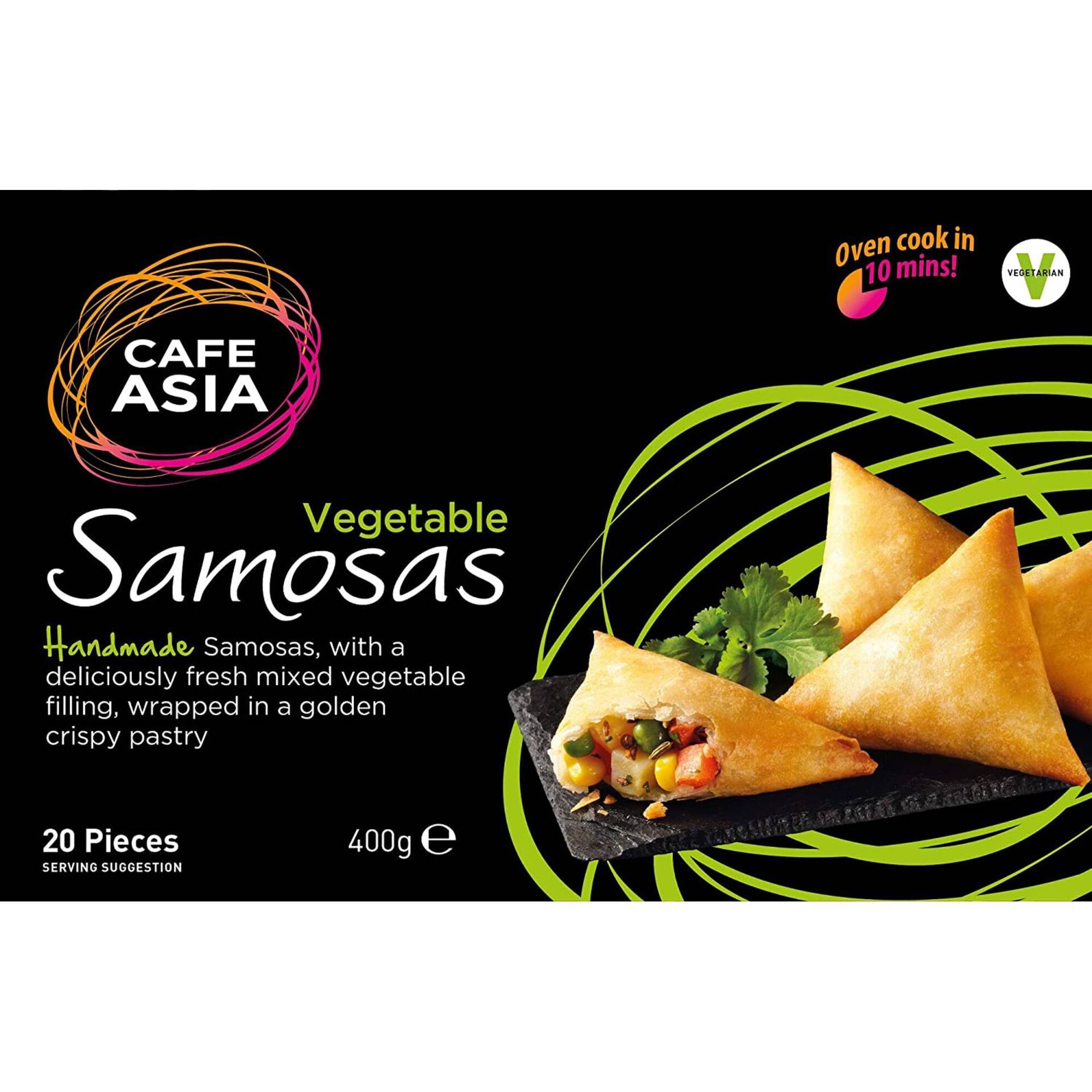 Mini Chamu&ccedil;as de Vegetais Caf&eacute; Asia