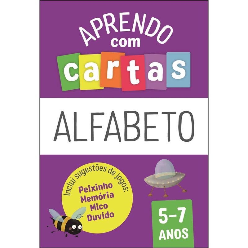Aprendo com Cartas - Alfabeto 5-7 Anos de Fábula Educação