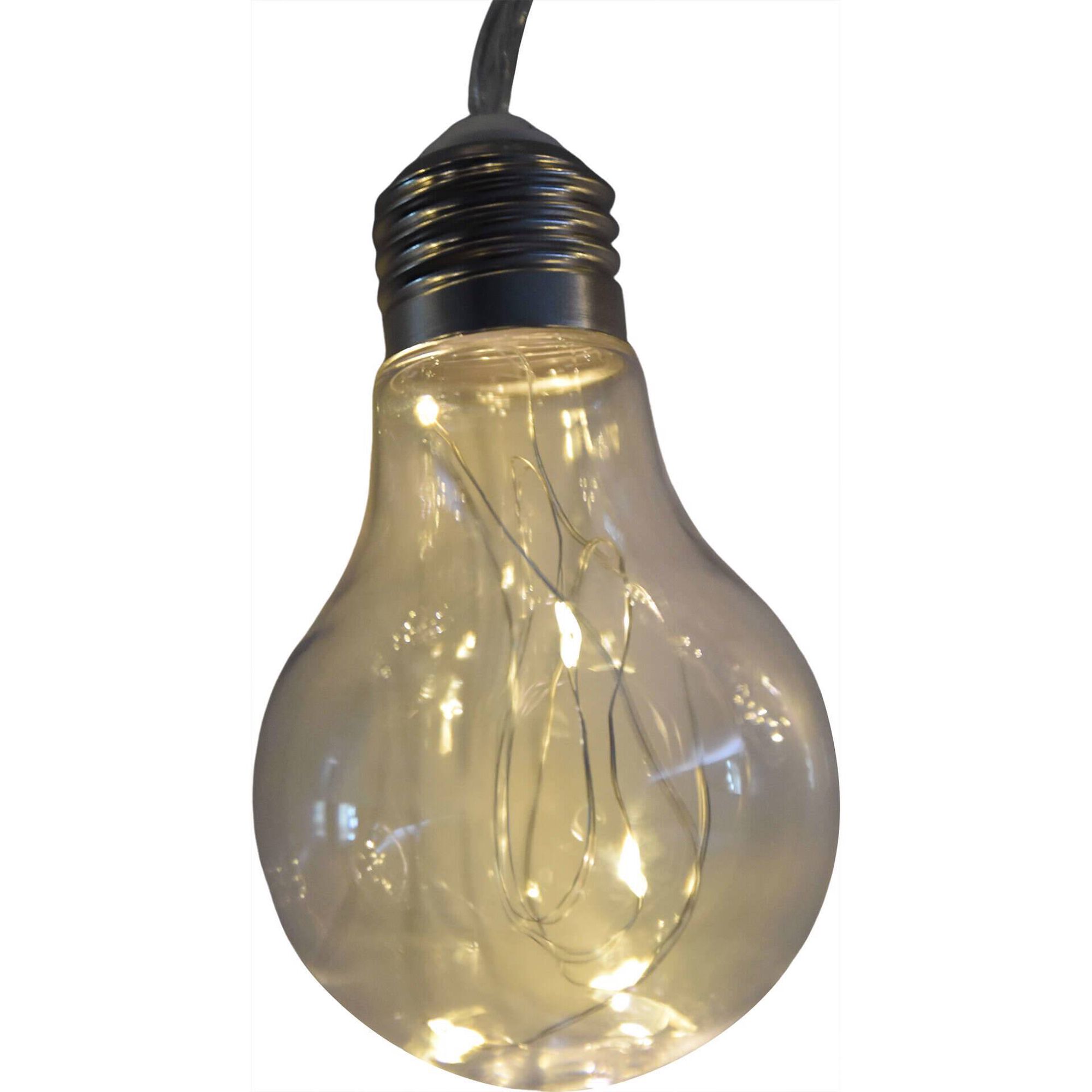Conjunto de 10 Luzes para Exterior Led Bazar&atilde;o