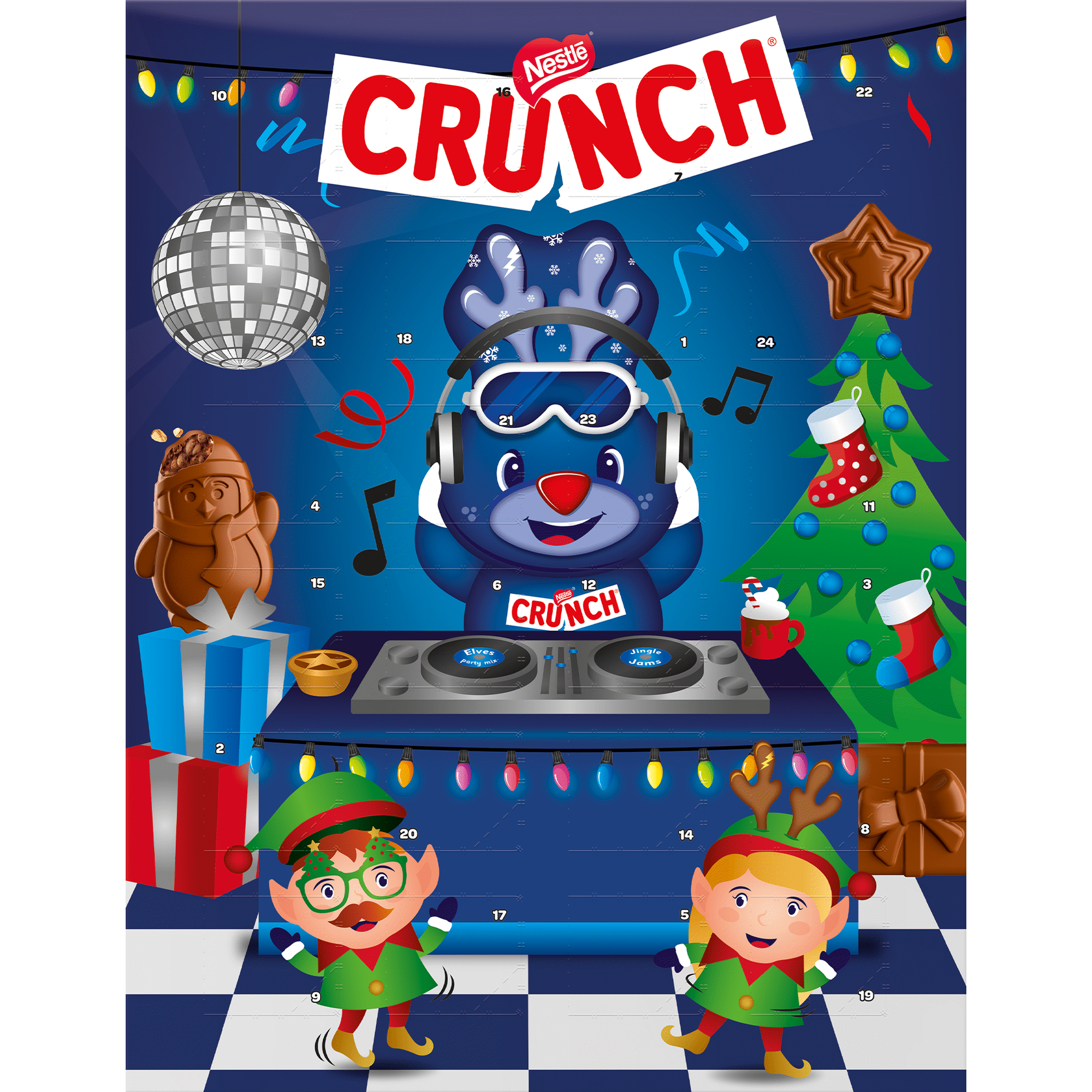 Calendário do Advento Chocolate Crunch Calendário do Advento Chocolate Crunch