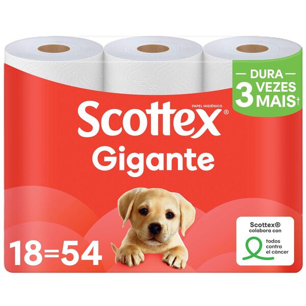 Papel Higiénico Gigante Ultra Compacto Scottex