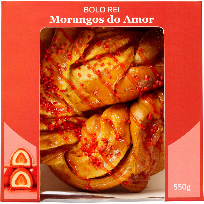 Bolo-Rei Morangos do Amor Continente