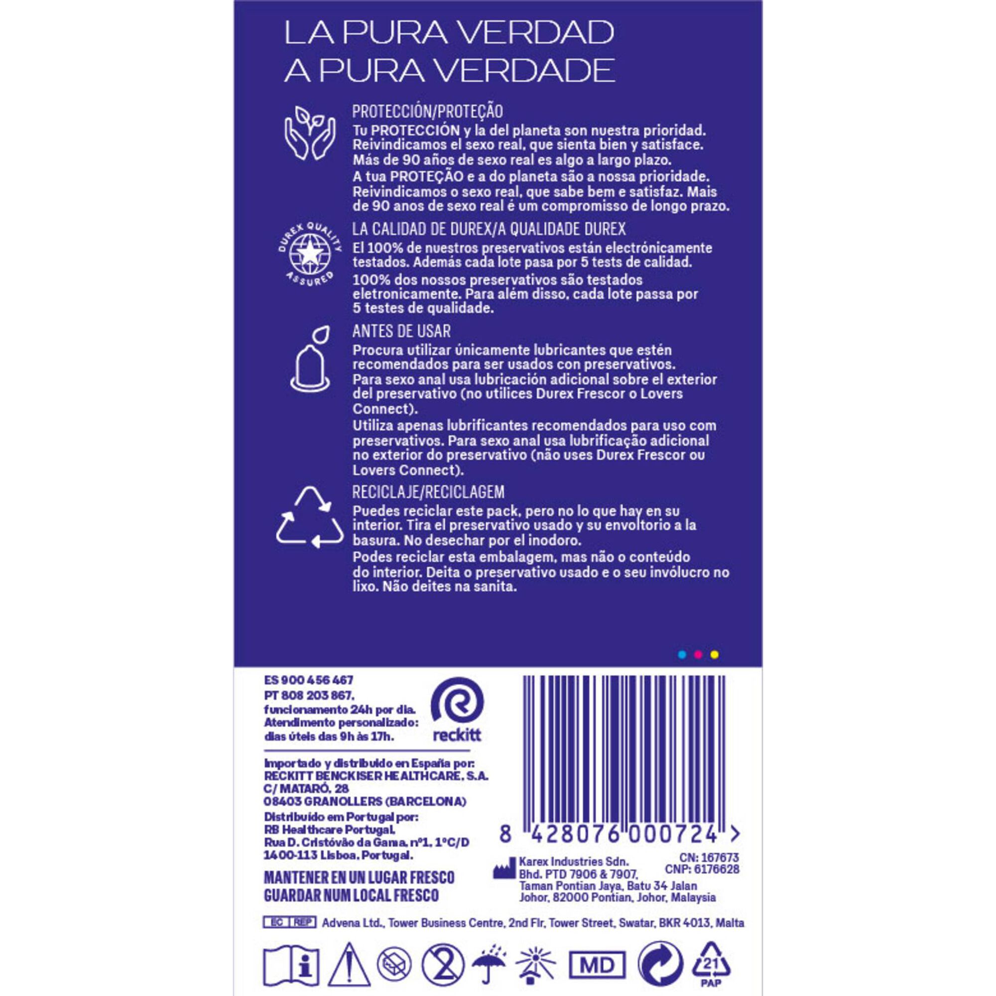 Preservativos Natural XL Preservativos Natural XL