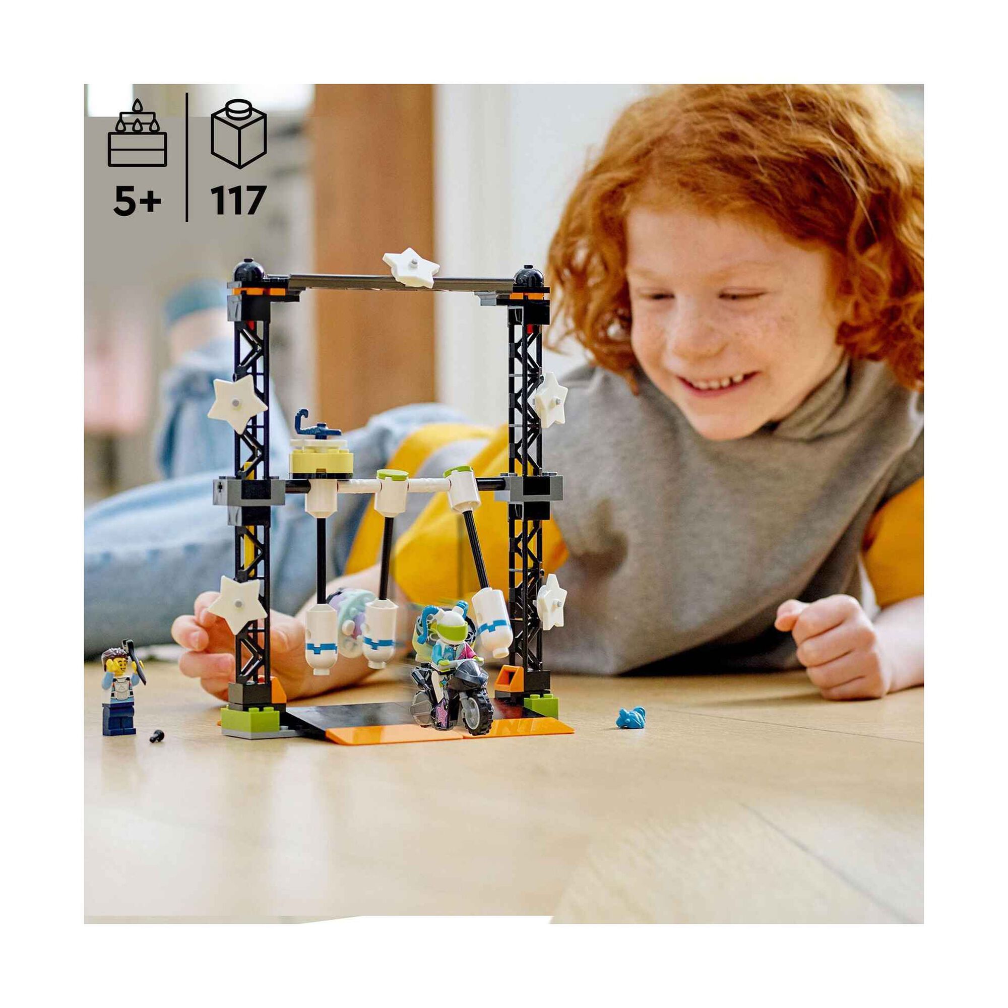 O Desafio Acrobático Derrubador - 60341 O Desafio Acrobático Derrubador - 60341