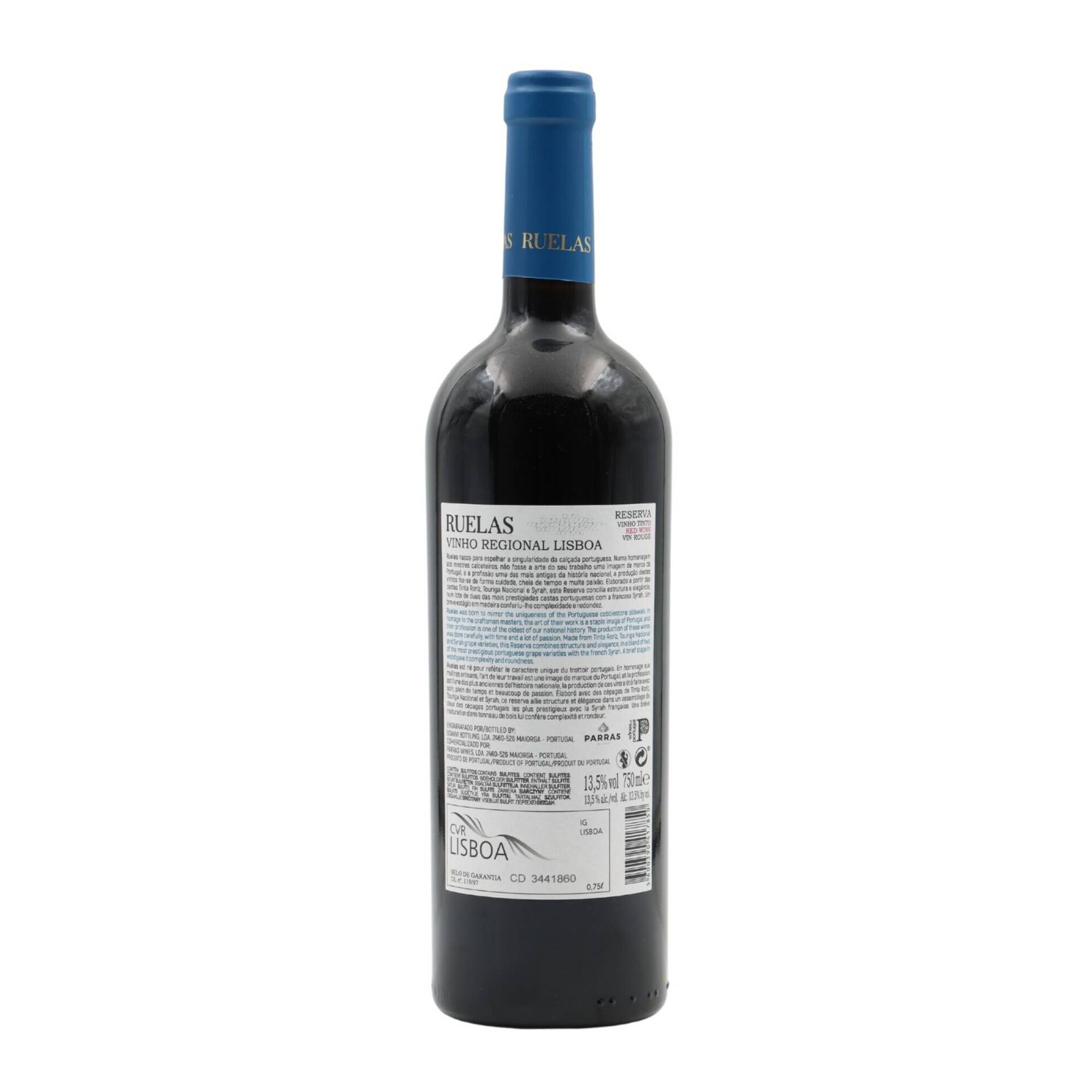 Ruelas Reserva Lisboa Vinho Tinto