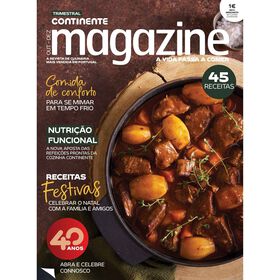 Continente Magazine Outubro - Dezembro Continente Magazine Outubro - Dezembro