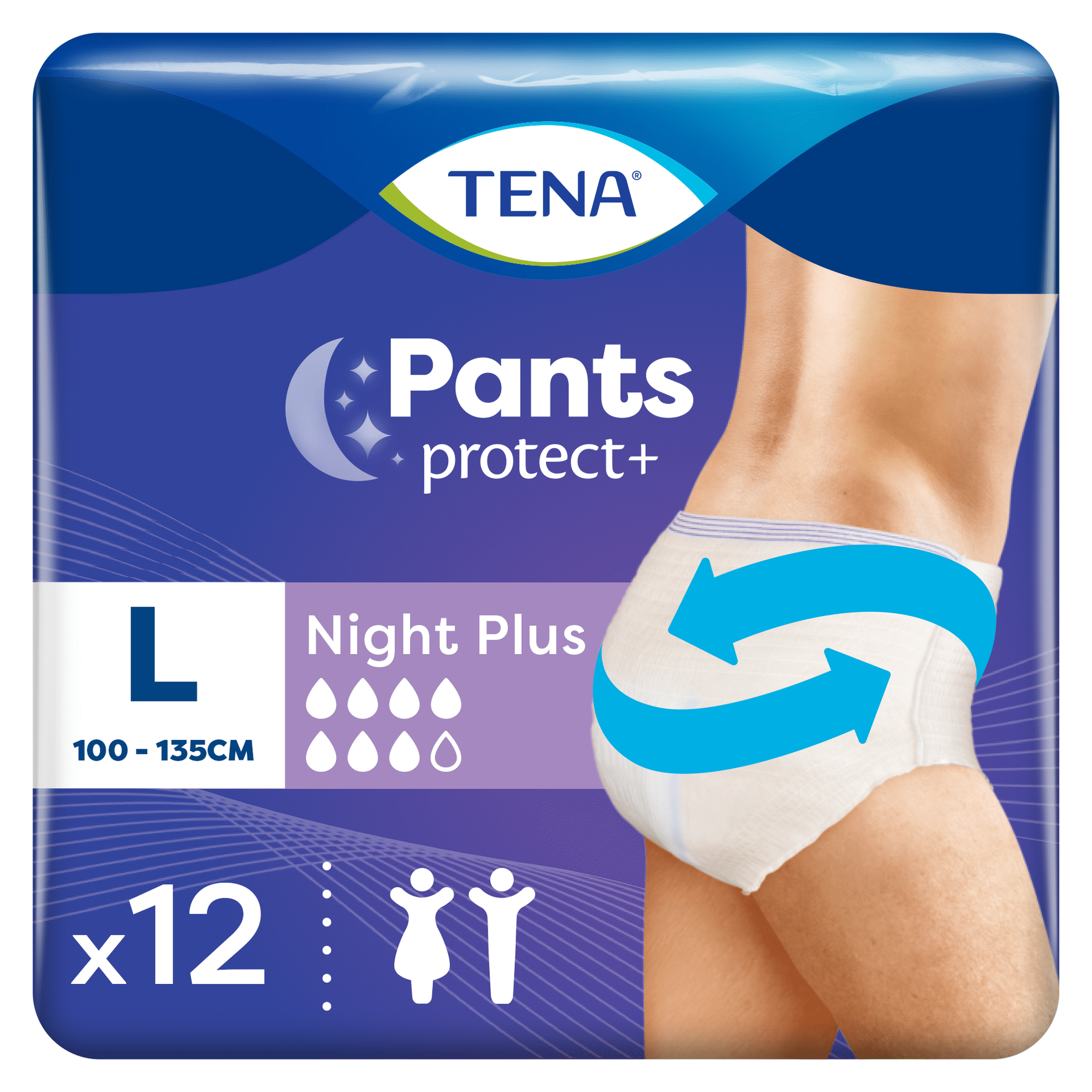 Cuecas Incontinência Noite Pants L