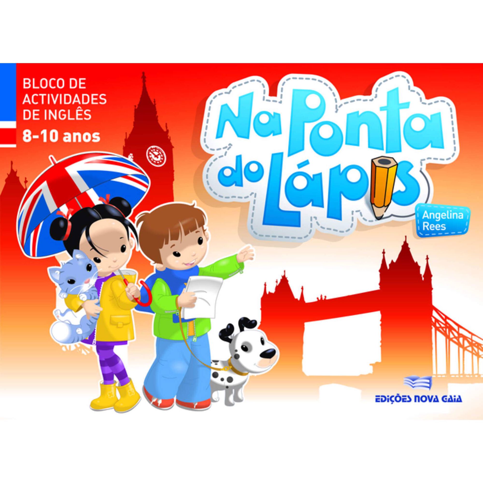 Na Ponta do L&aacute;pis 8/10 Anos - Bloco de Actividades em Ingl&ecirc;s de Edi&ccedil;&otilde;es Nova Gaia