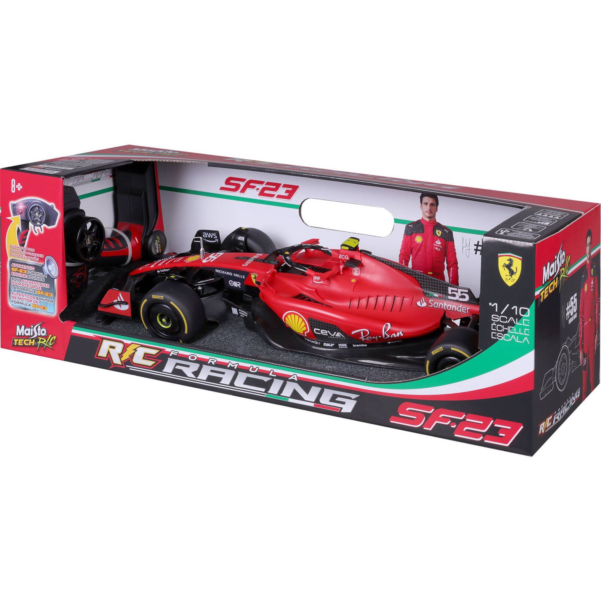 Rádio Controlo Ferrari F1 1:10