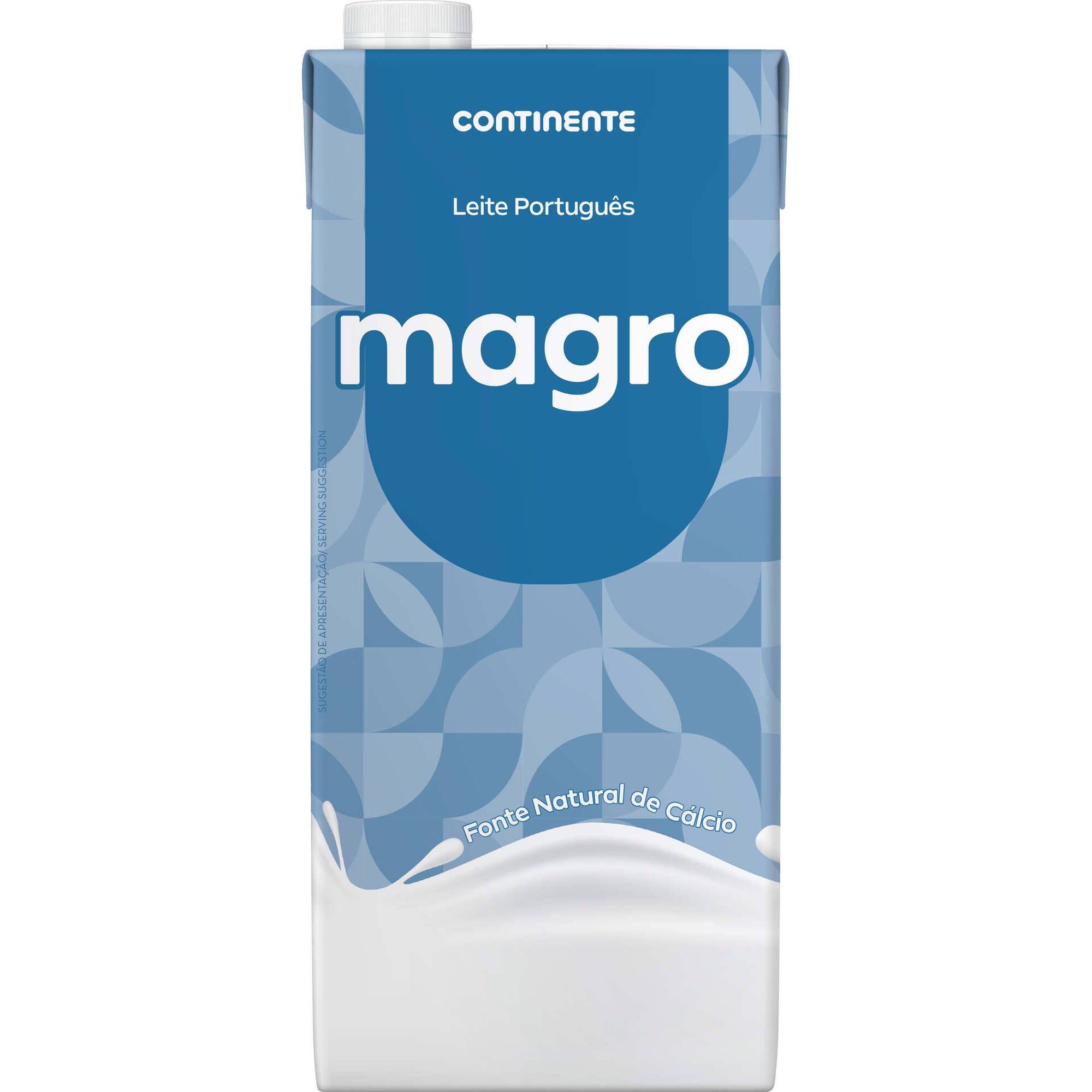 Leite UHT Magro Continente Equil&iacute;brio