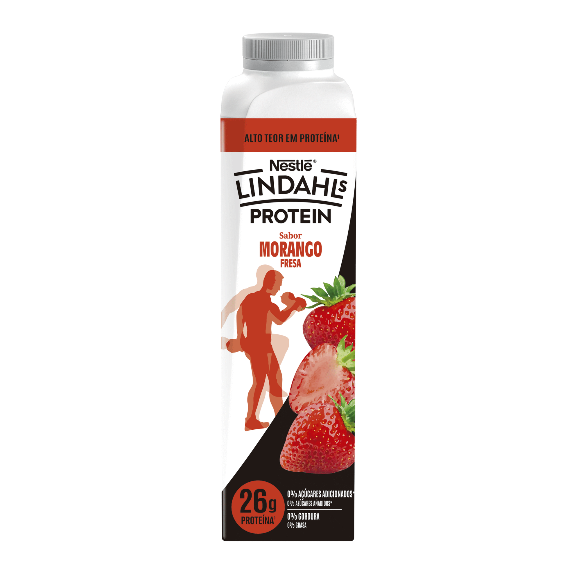Iogurte Líquido Proteína Morango