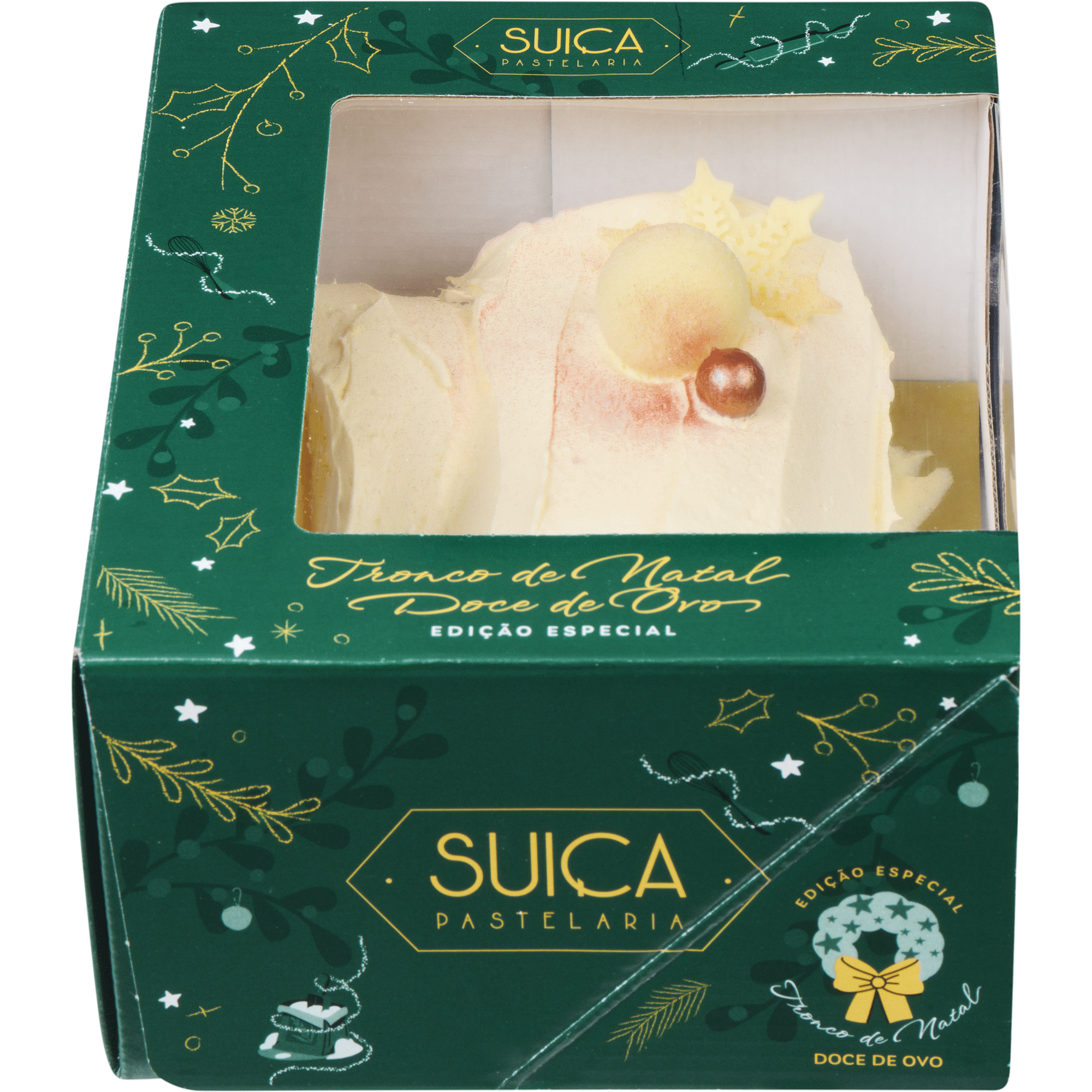 Tronco Doce de Ovo Su&iacute;&ccedil;a