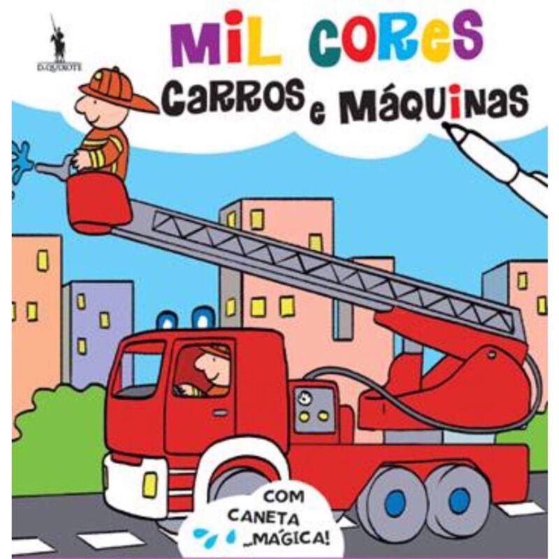 Mil Cores Mágicas - Carros e Máquinas de La Coccinella