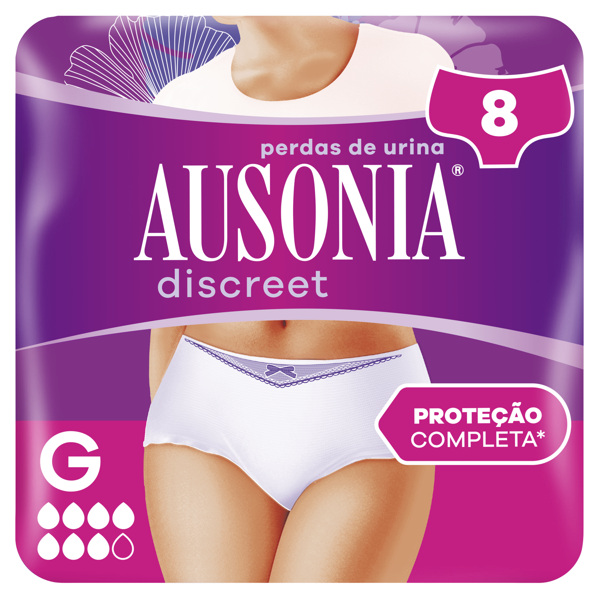Cuecas Incontinência Discreet Plus L
