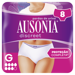 Cuecas Incontinência Discreet Plus L Ausonia Discreet