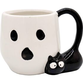 Caneca Fantasma com Gato Kasa