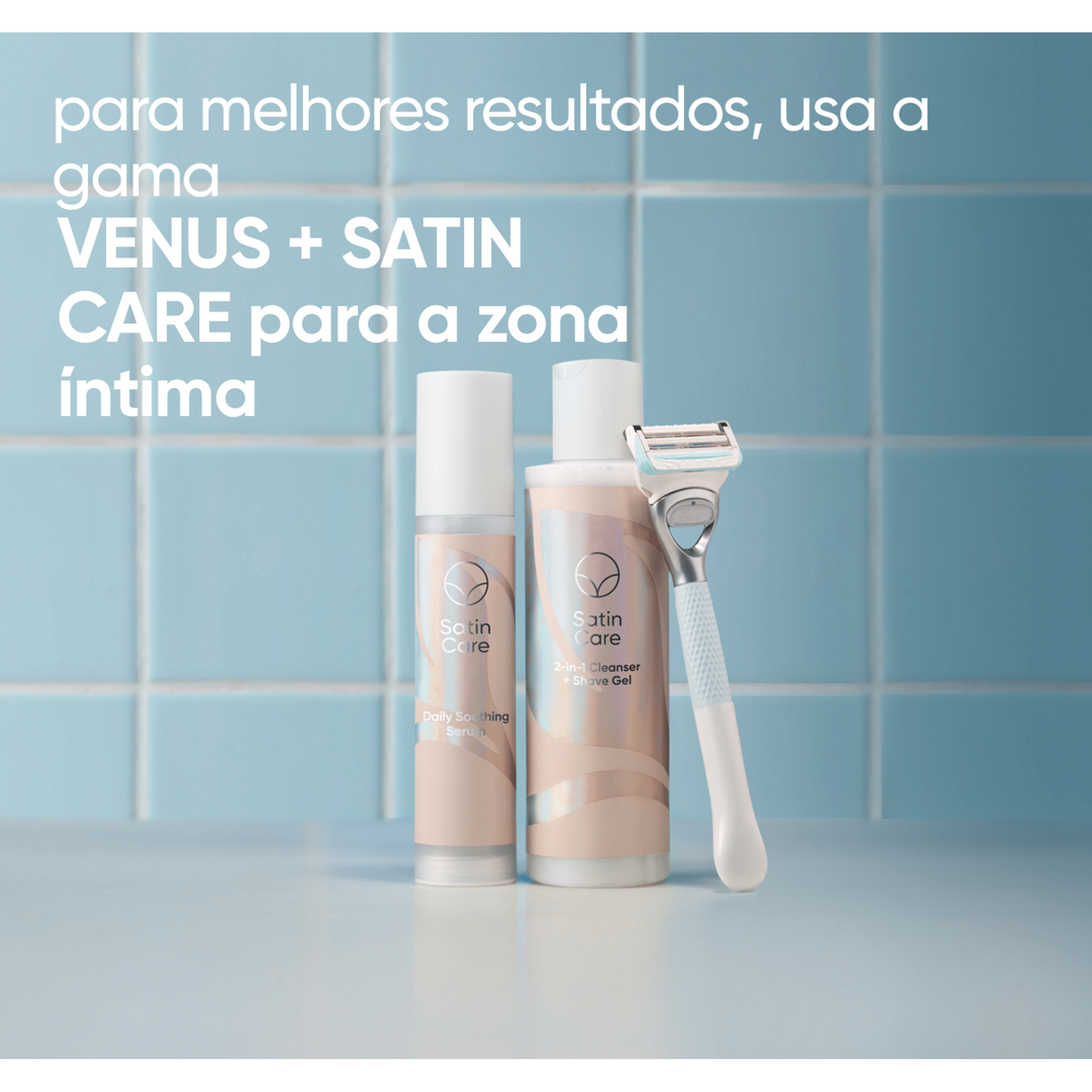 Sérum Hidratante Diário Satin Care Zona Íntima