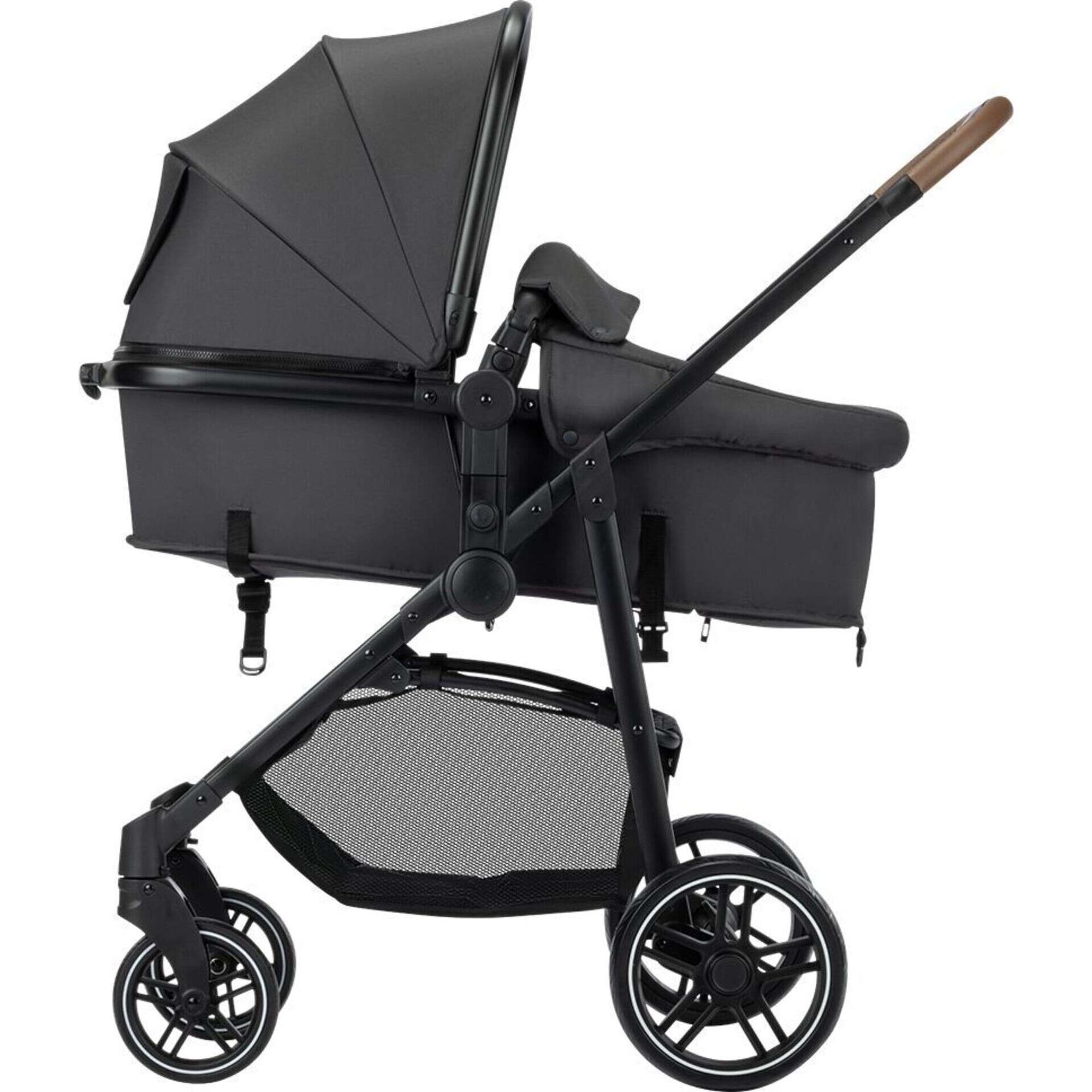 Conjunto de Rua Duo Convert&iacute;vel Luxe Graphit Bebeconfort