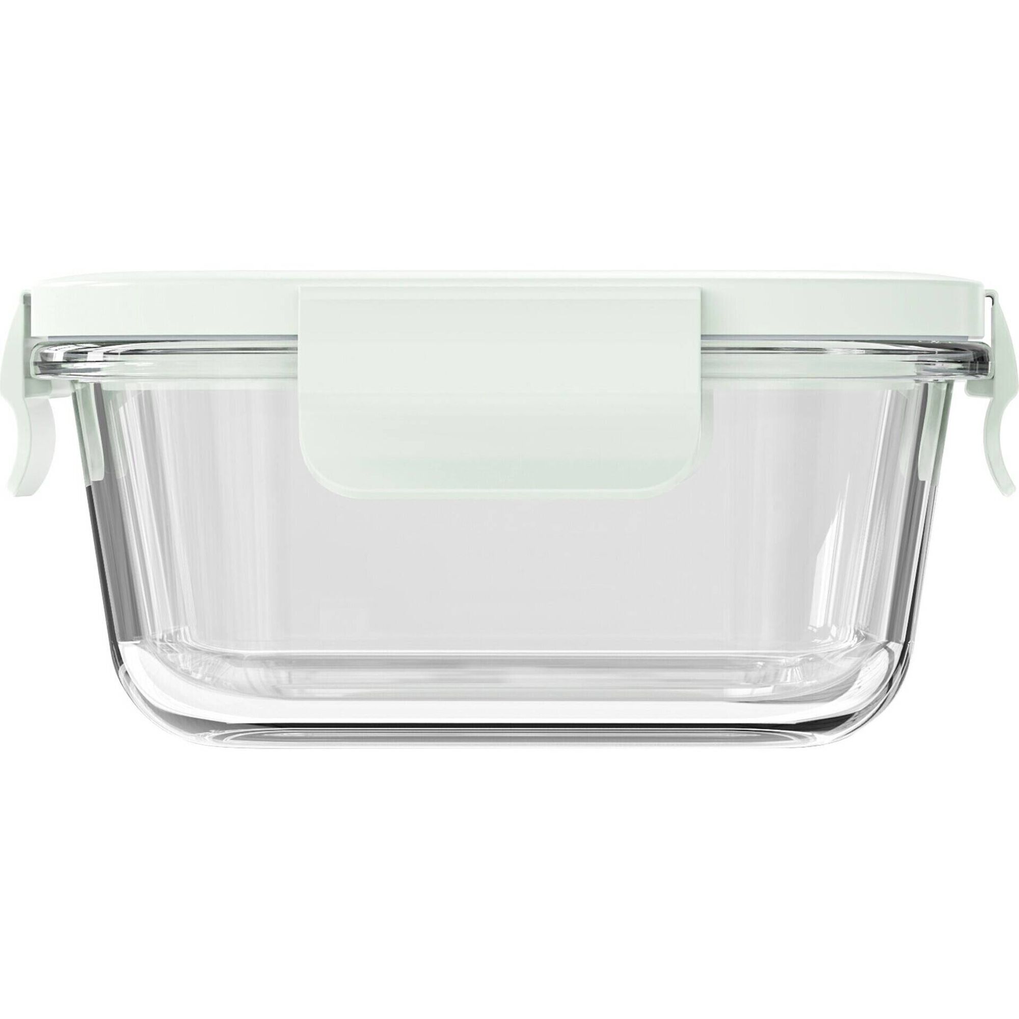 Caixa Vidro Quadrada 800ml com Vácuo