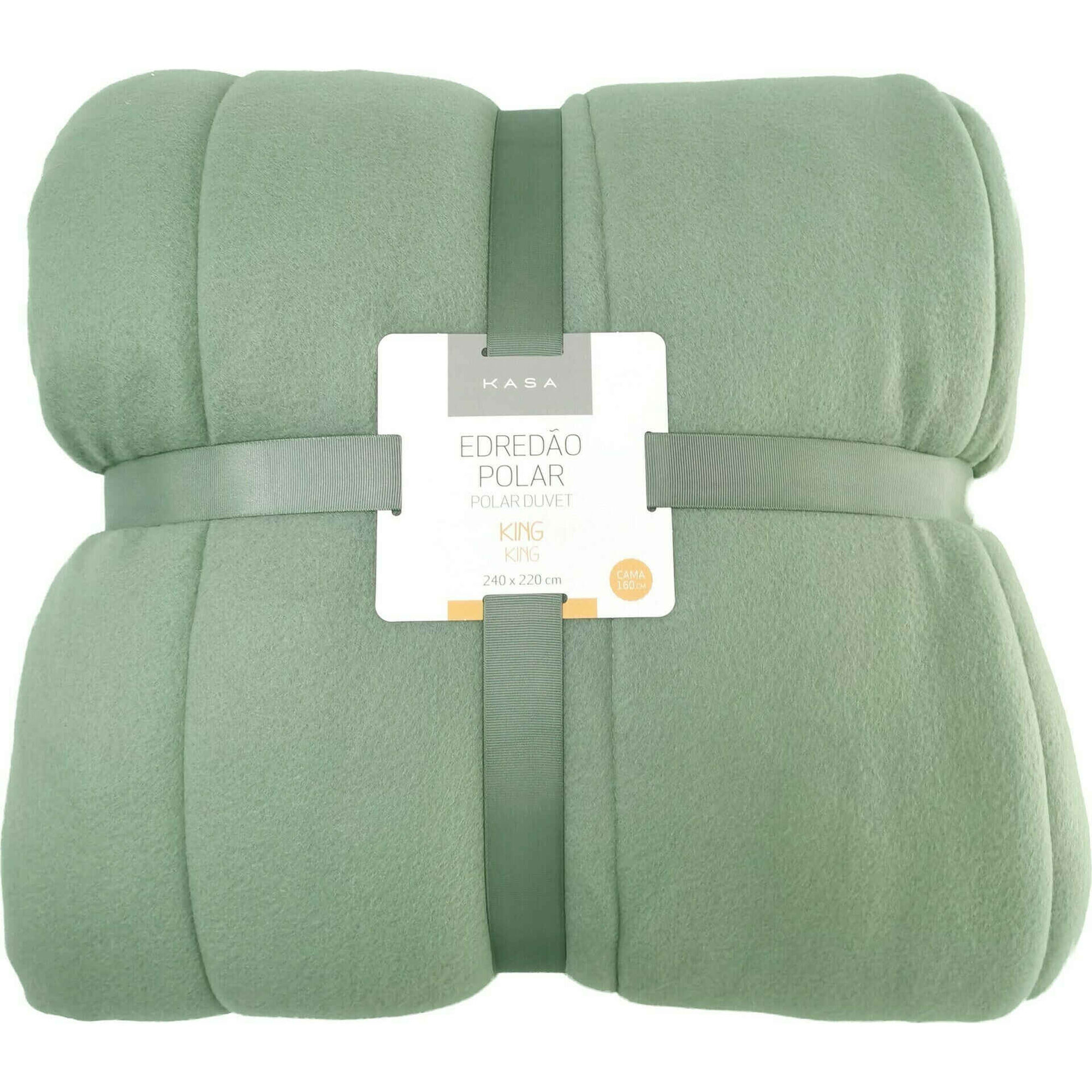 Edred&atilde;o Polar Liso Verde Kasa