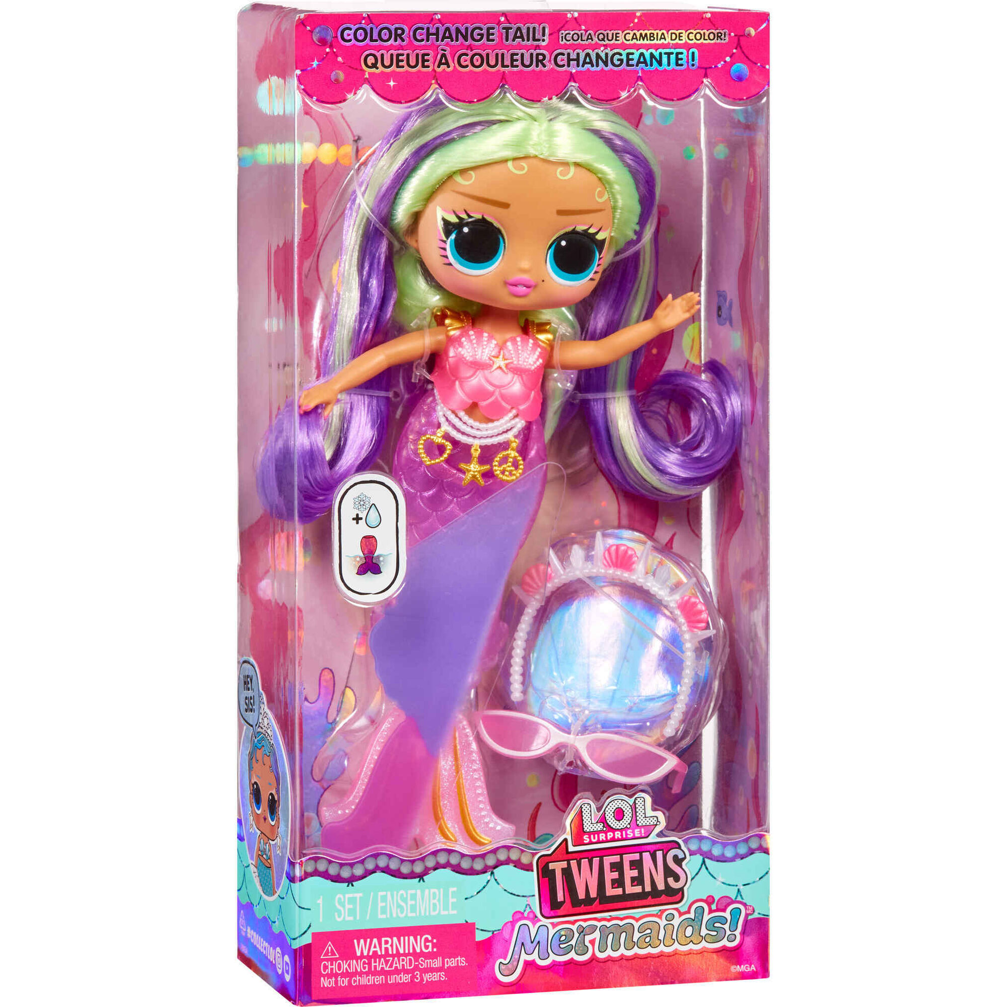 L.O.L Surprise Tween Sereia - Boneca Cleo Cove