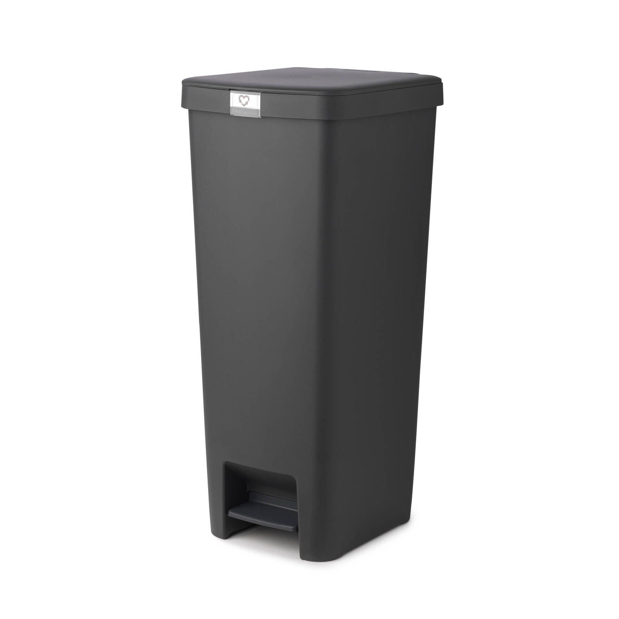 Balde de Lixo com Pedal Pl&aacute;stico 40L Preto StepUp Brabantia