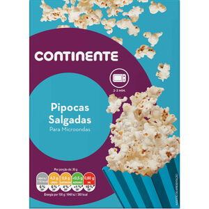 Pipocas Salgadas Micro-ondas Continente