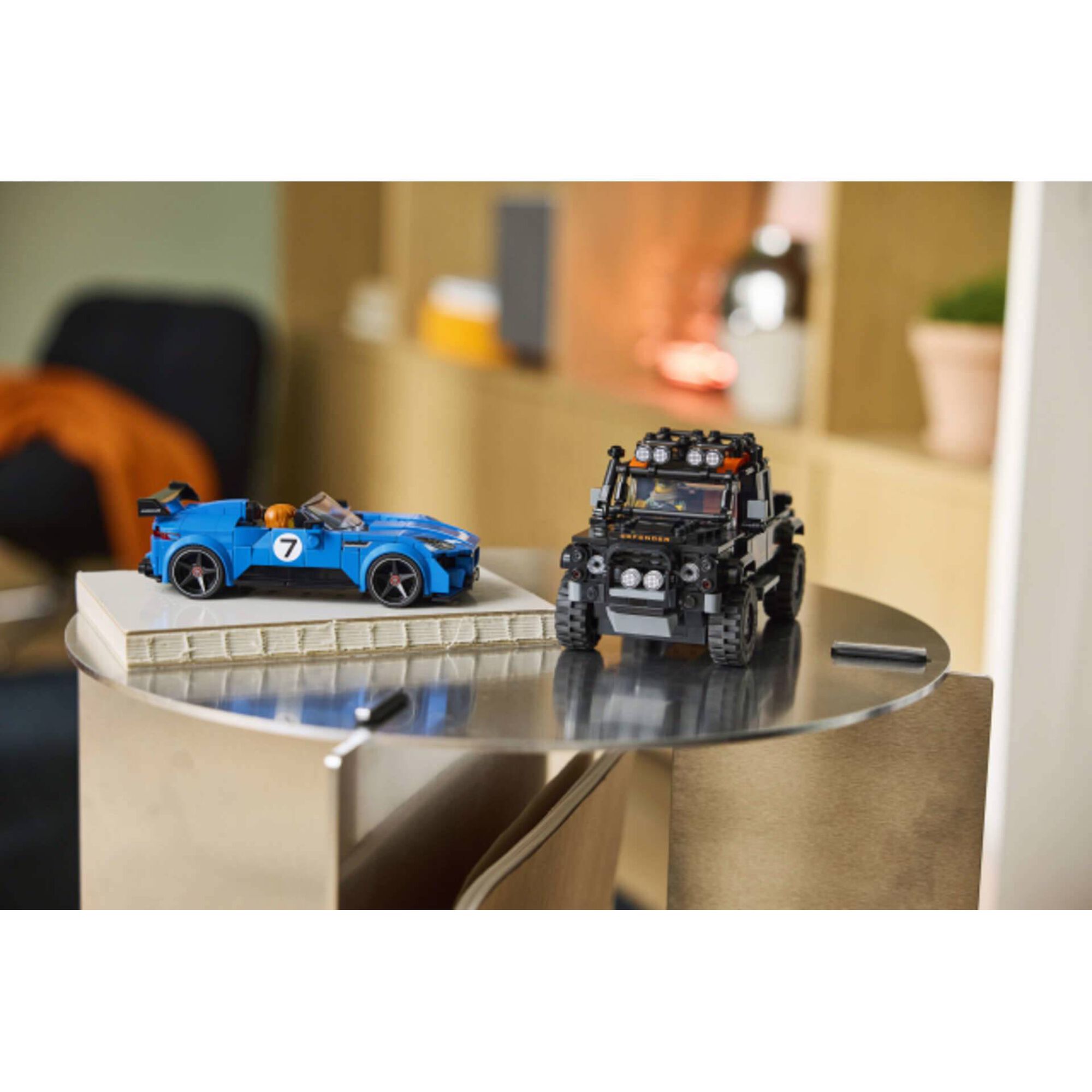 LEGO Speed Champions - Jaguar Project 7 e Land Rover Defender - 77264