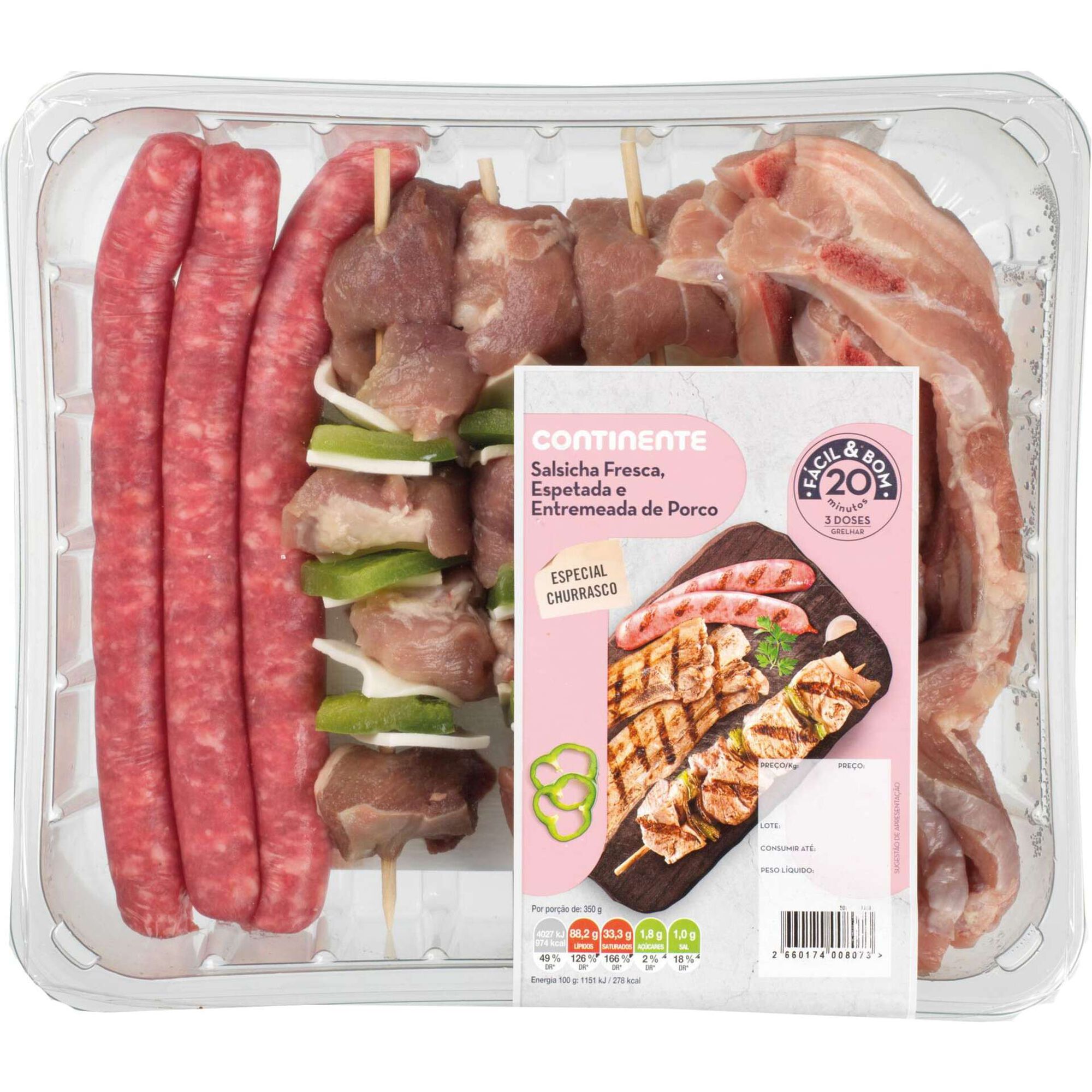 Mix Churrasco de Porco