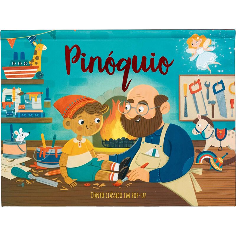 Conto Clássico em Pop-Up - Pinóquio de Vários Autores