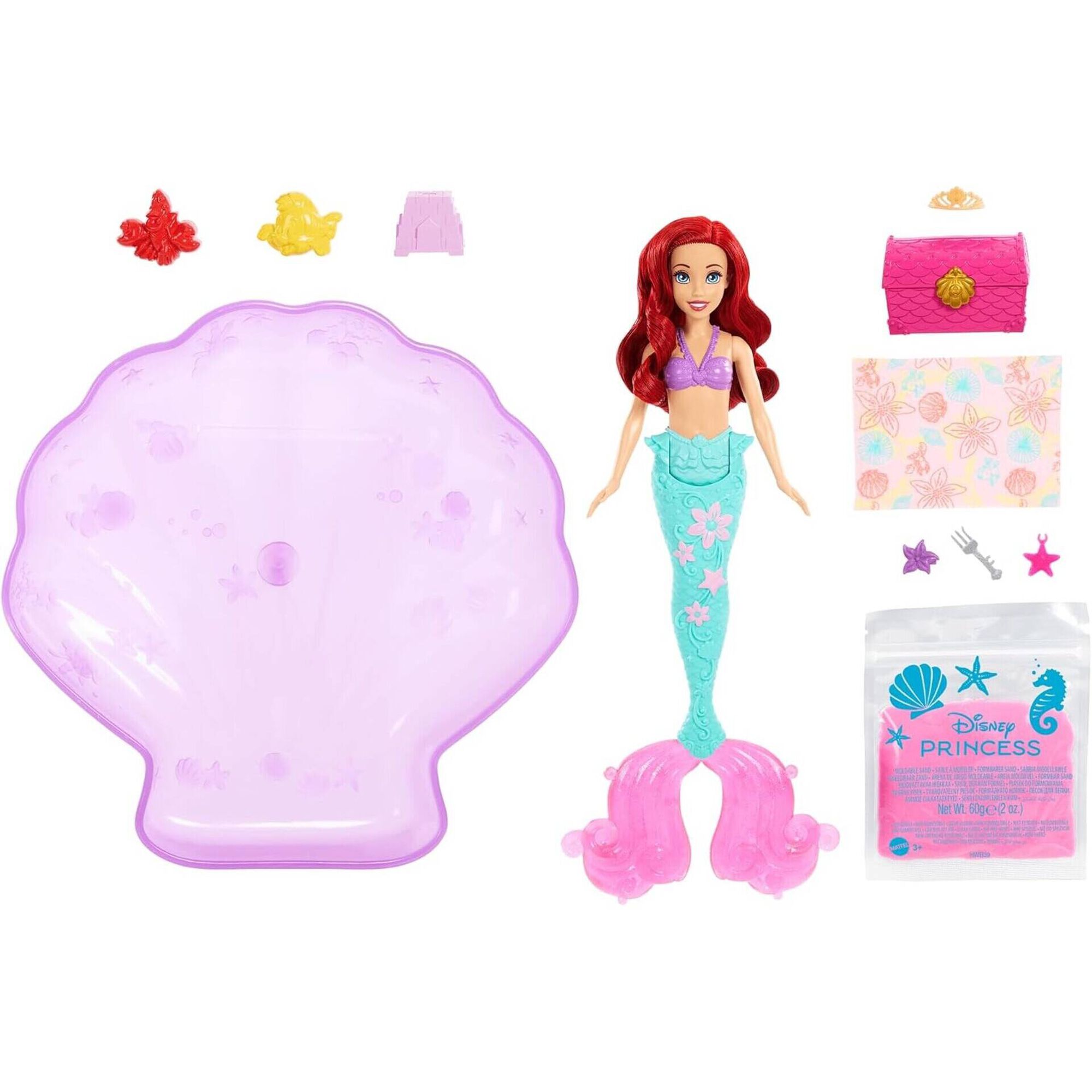 Disney - Boneca Princesa Ariel Water Fun