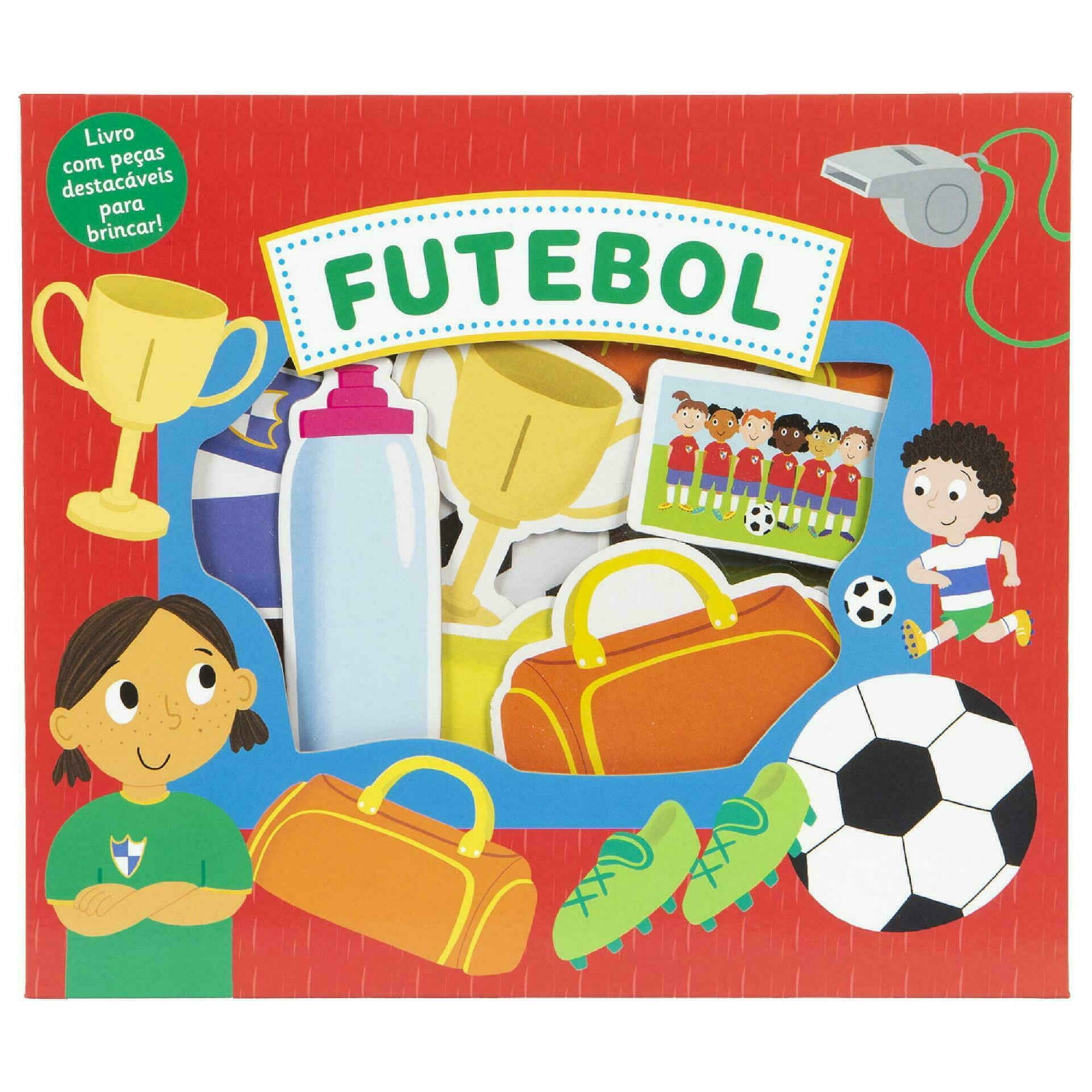 Futebol - Livro Com Pe&ccedil;as Destac&aacute;veis Para Brincar! de V&aacute;rios Autores