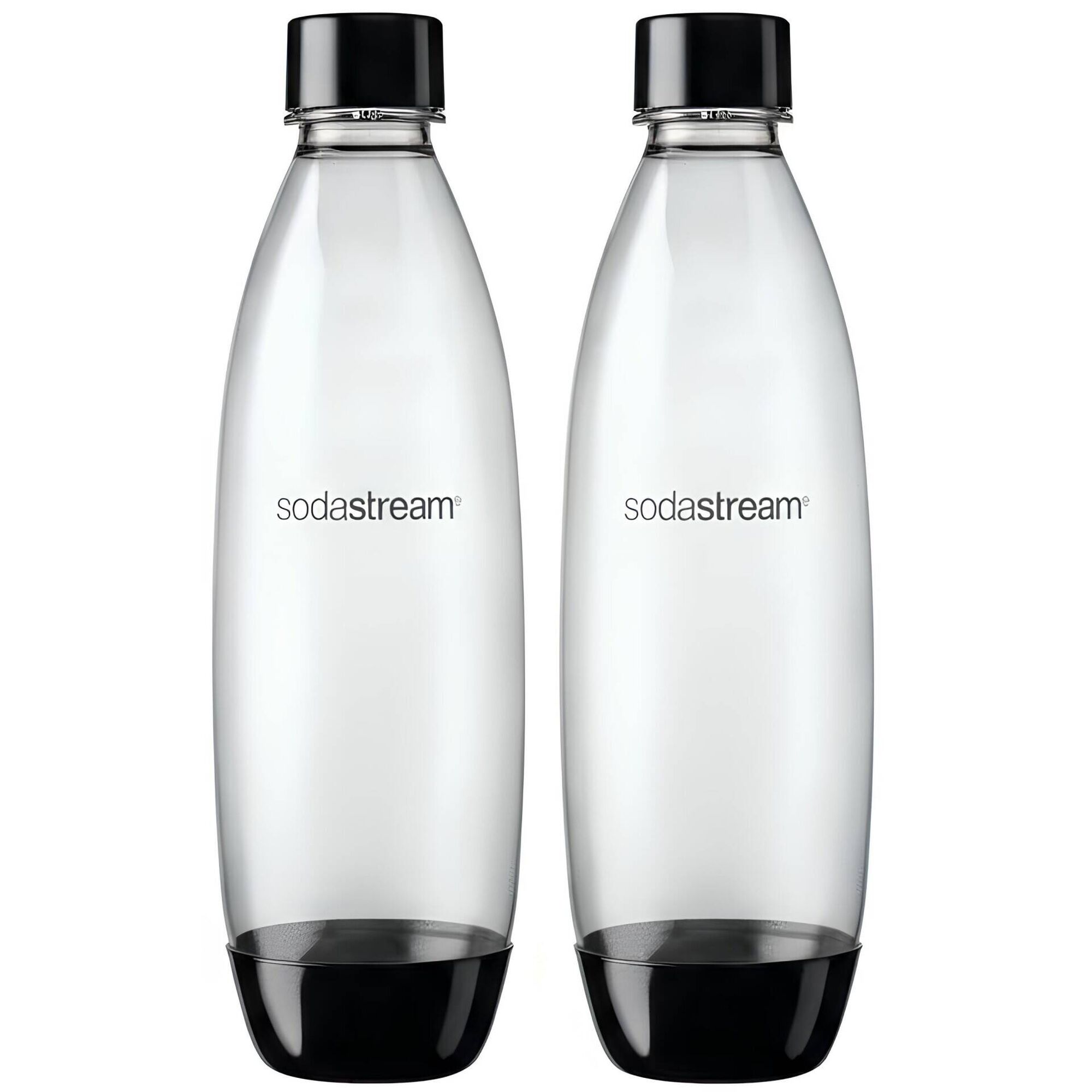 Conjunto 2 Garrafas 1L Fuse Black Tp Sodastream