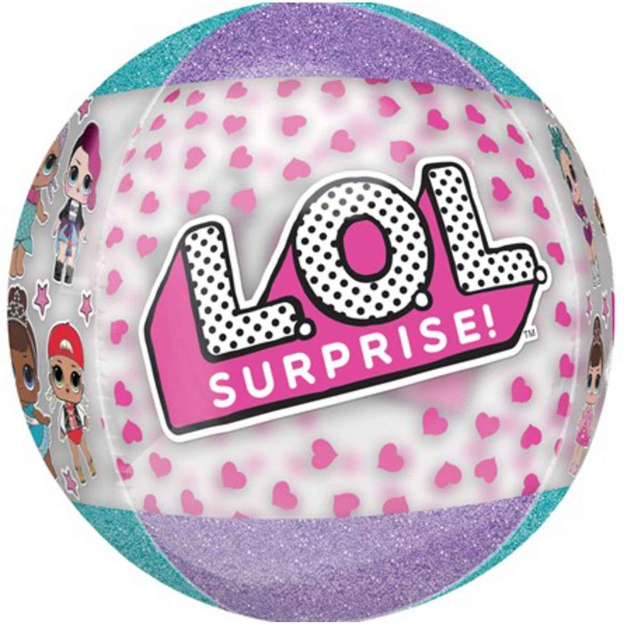 Balão Foil Bola L.O.L. Surprise!
