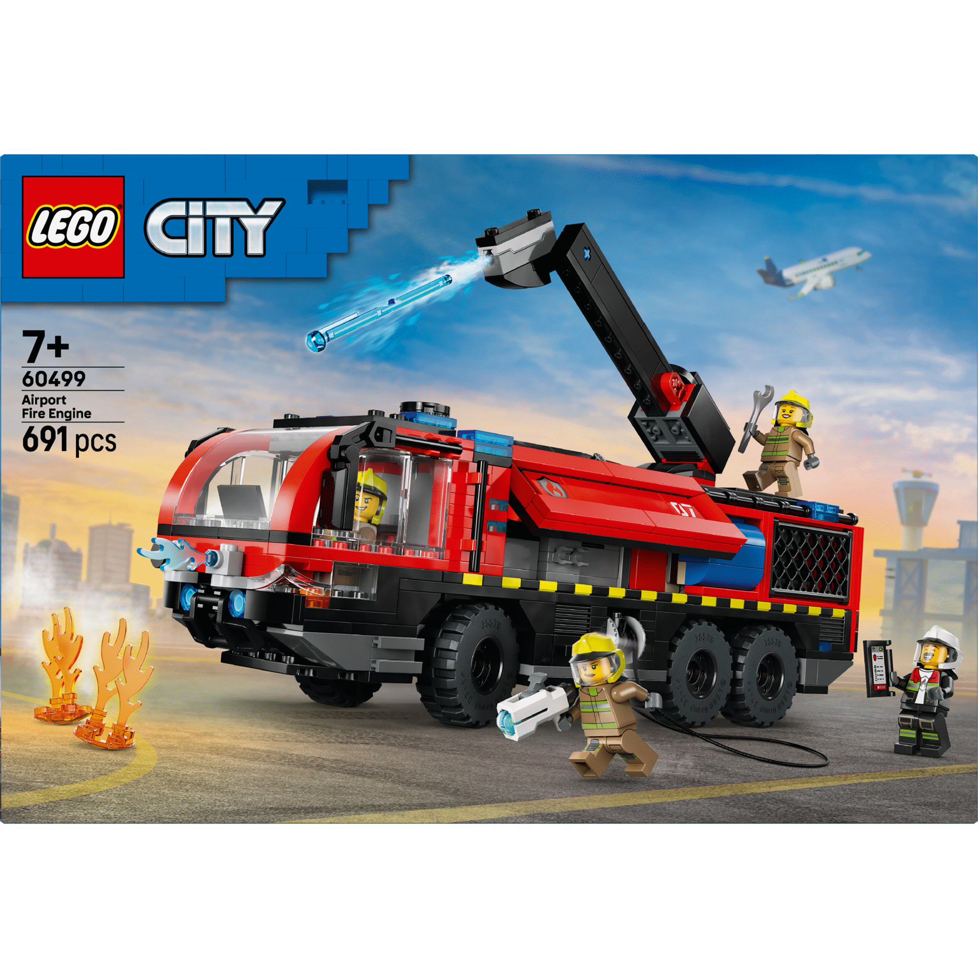 LEGO City - Cami&atilde;o de Combate ao Fogo do Aeroporto - 60499