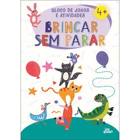 Bloco de Jogos e Atividades - Brincar sem Parar de Elizabeth Golding