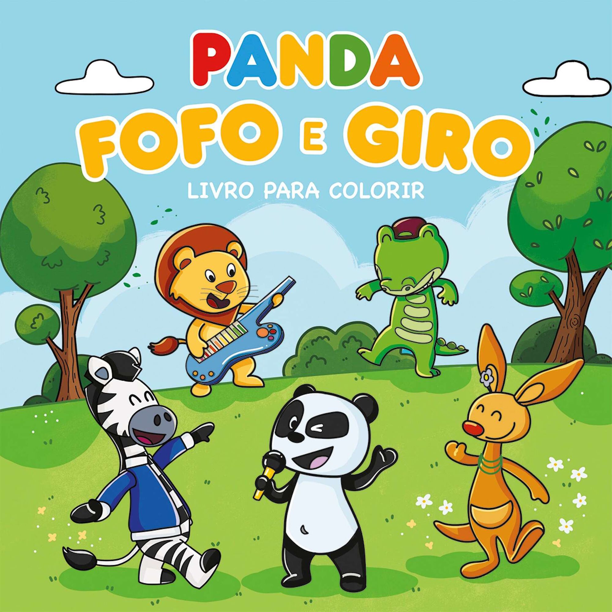Canal Panda - Fofo e Giro - Livro para Colorir