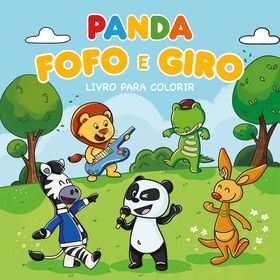 Canal Panda - Fofo e Giro - Livro para Colorir