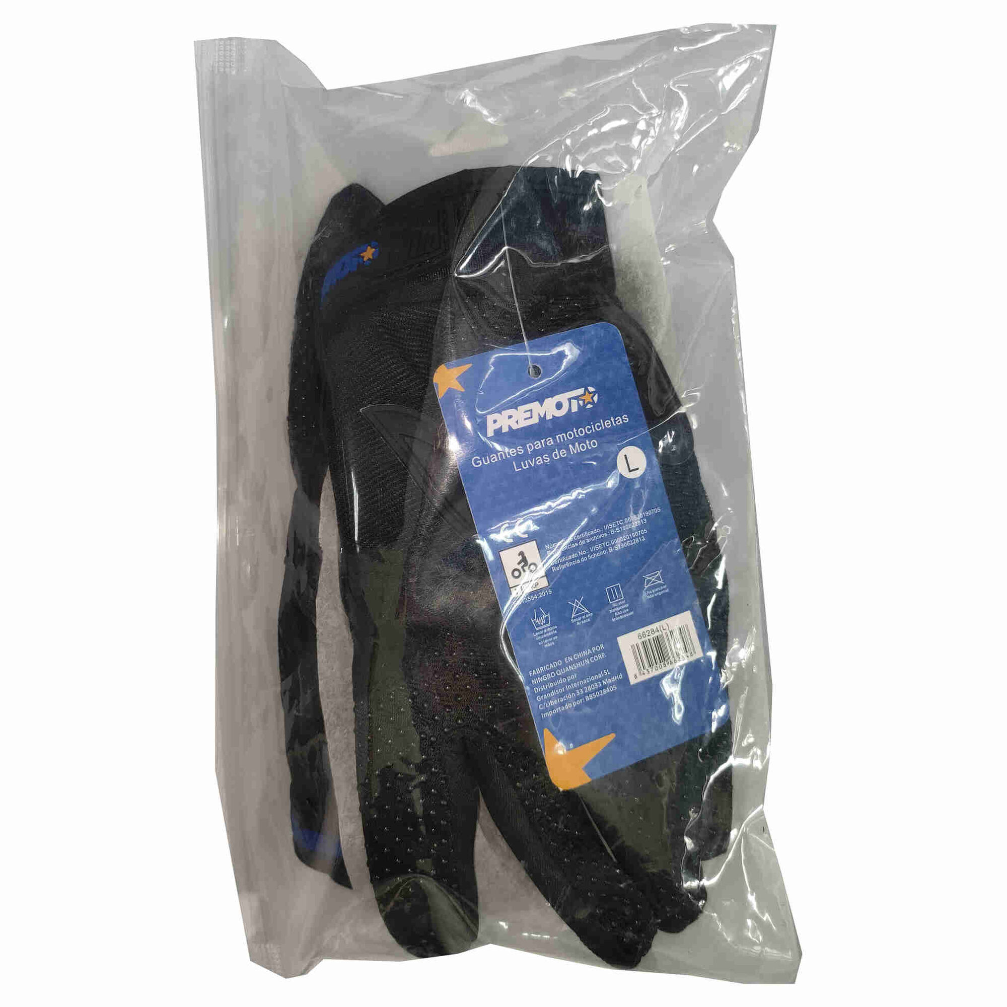 Luvas de Tecido Ver&atilde;o Tam. L