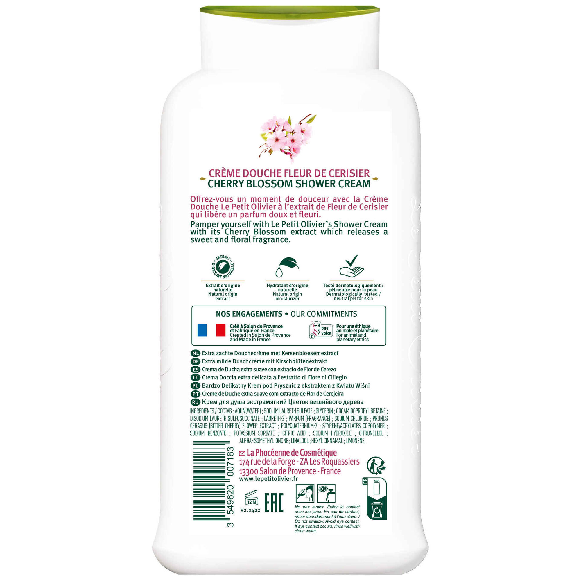 Gel de Banho Creme Flor de Cerejeira