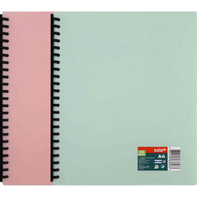 Capa Cat&aacute;logo com 20 Bolsas A4 (v&aacute;rias cores) Note!