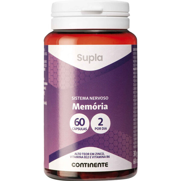 Suplemento Alimentar Mix Memória Cápsulas Supla