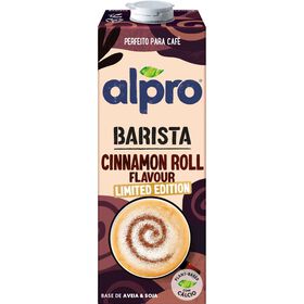 Bebida Vegetal de Aveia e Soja Canela Barista Alpro