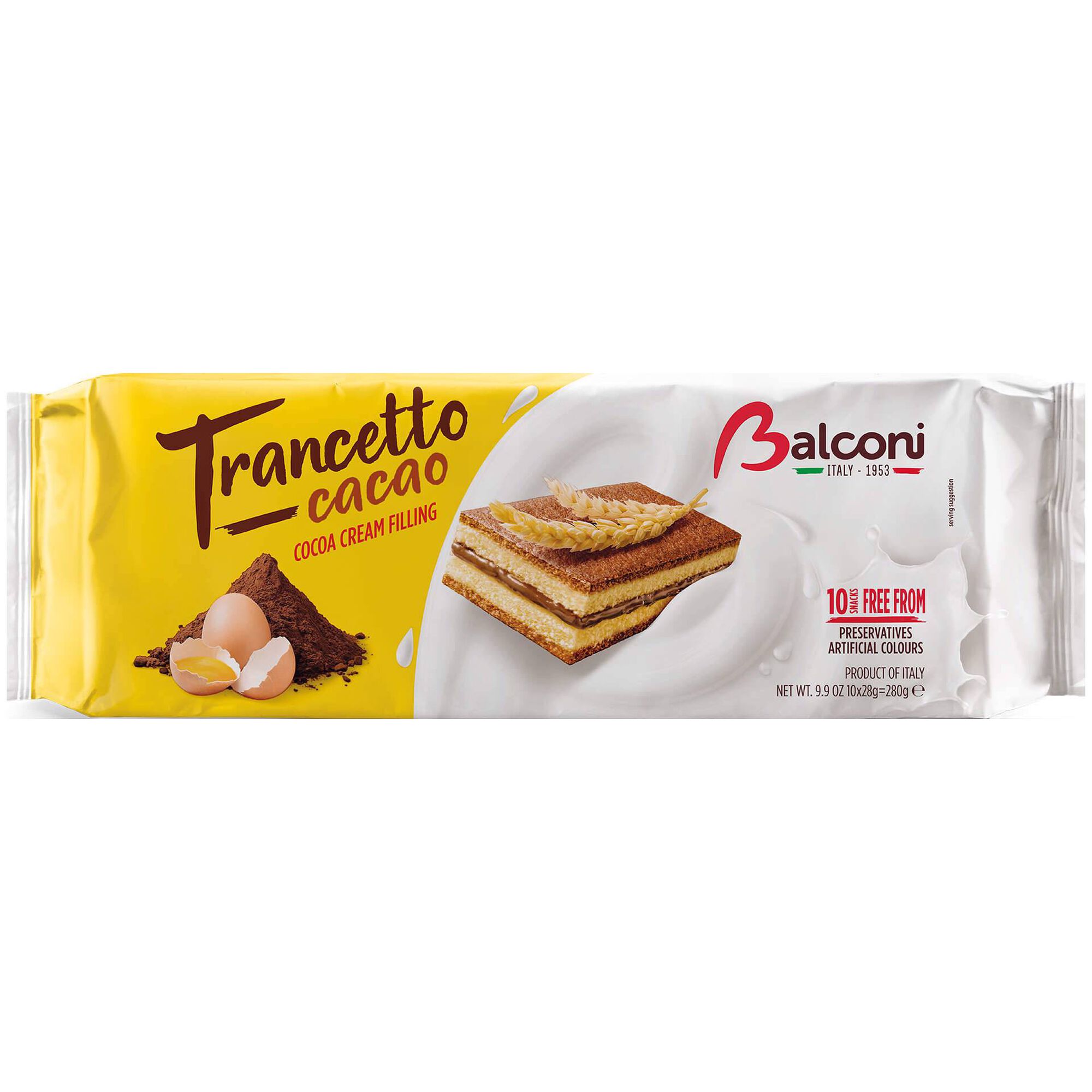 Bolo Trancetto com Recheio Cacau
