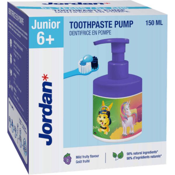 Pasta de Dentes Júnior Pump 6 a 12 Anos Jordan