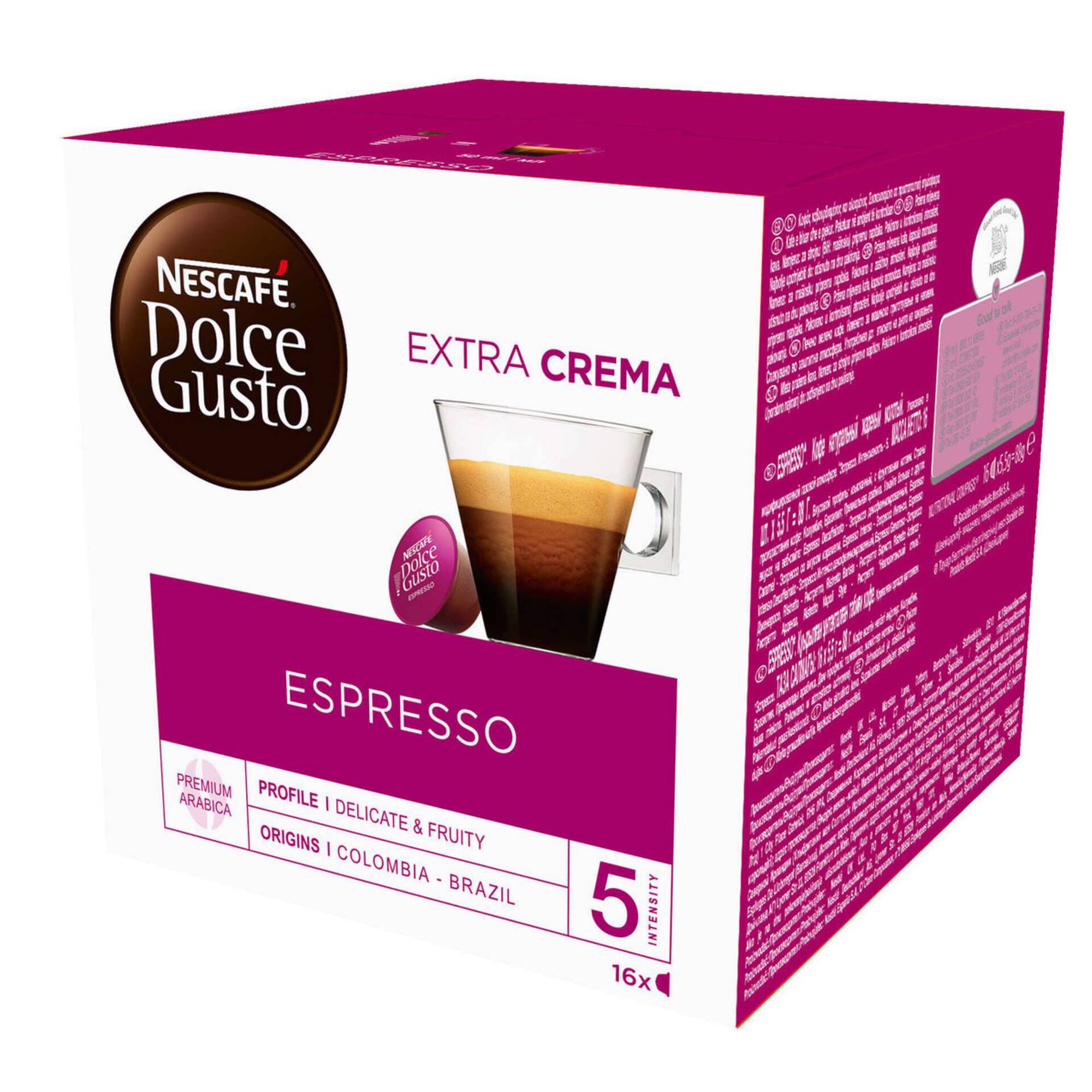 Cápsulas de Café Espresso Int 5
