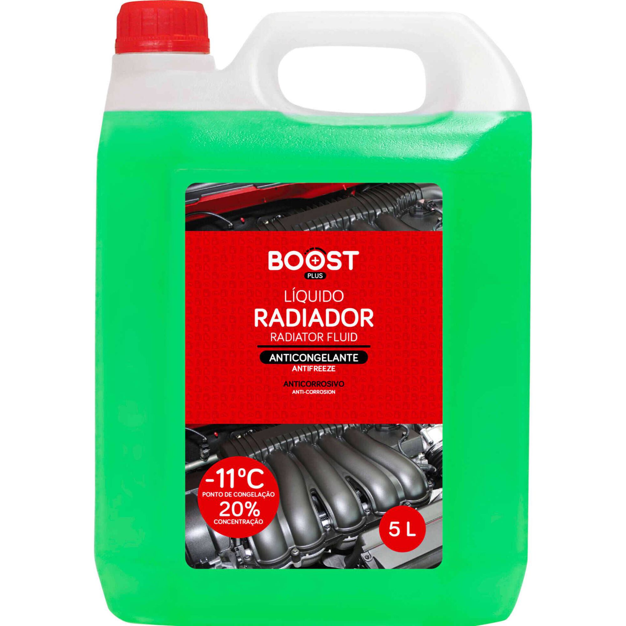 L&iacute;quido Radiador Anticongelante Verde Boost