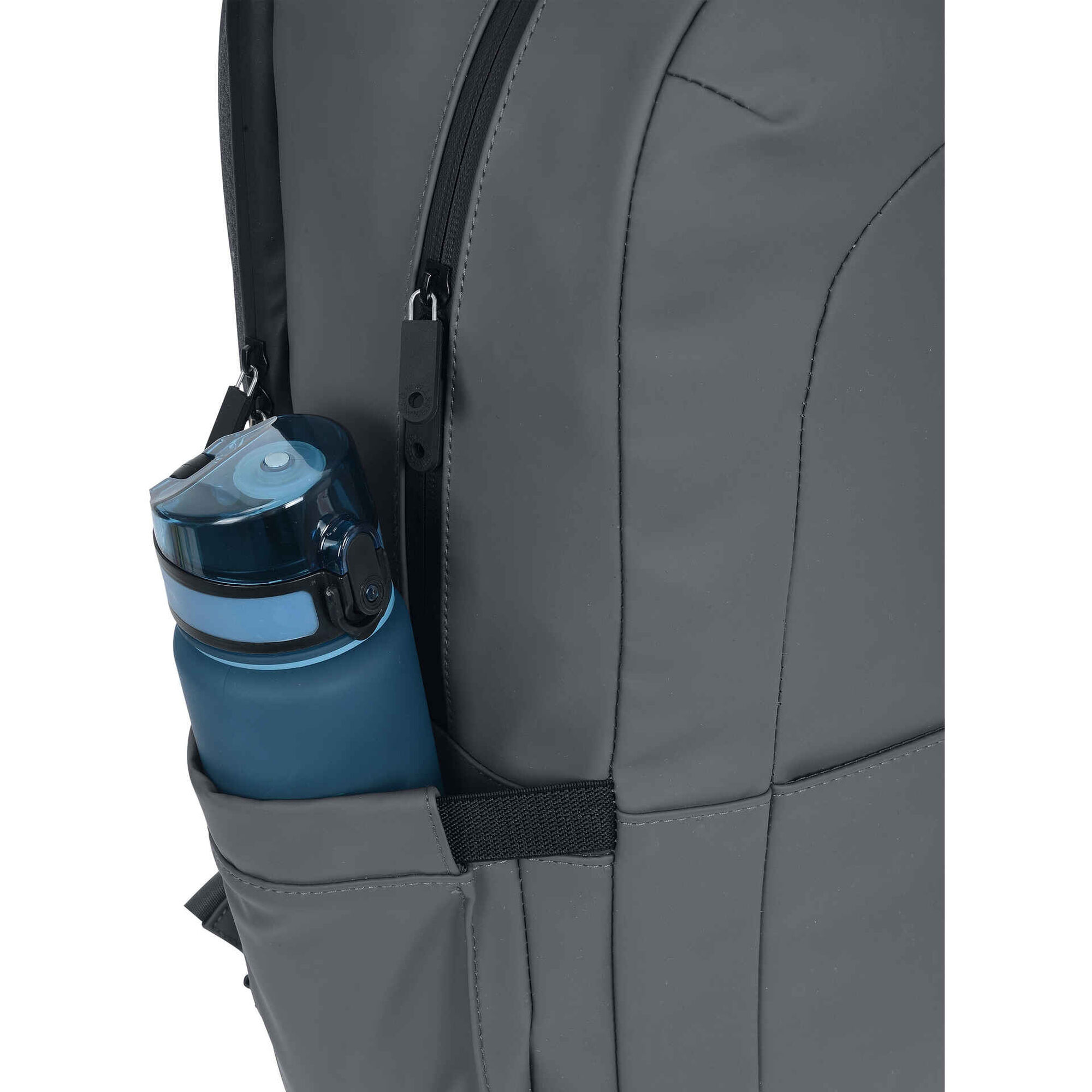Mochila Office Cinza Clarity Marshmallow