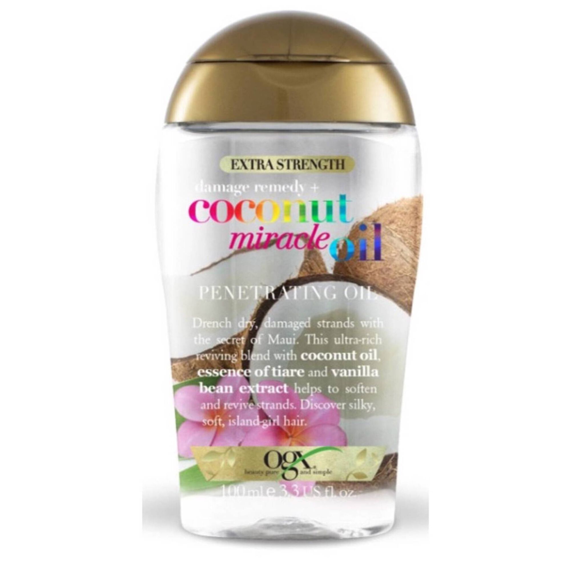 Óleo Cabelo Extra Strenght Leite de Coco